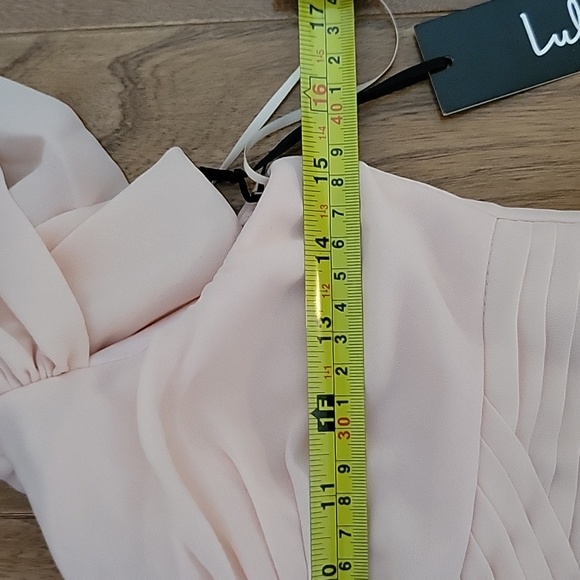 NWT Lulus Make Me Move Maxi Dress Blush Pink Medium - Picture 6 of 11
